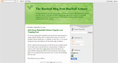 Desktop Screenshot of baseballarmory-thebaseballblog.blogspot.com