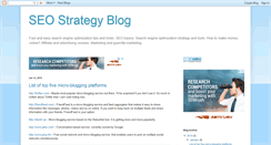 Desktop Screenshot of bestseostrategy.blogspot.com