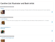 Tablet Screenshot of carolinelist.blogspot.com