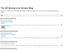 Tablet Screenshot of koboxinglivestream.blogspot.com