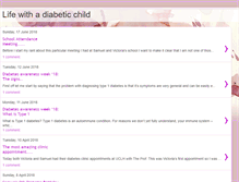 Tablet Screenshot of lifewithadiabeticchild.blogspot.com