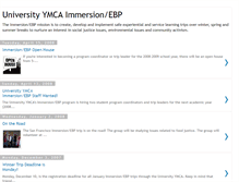 Tablet Screenshot of immersionebp.blogspot.com