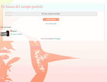 Tablet Screenshot of nerea-enbuscadeltiempoperdido.blogspot.com