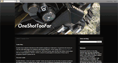 Desktop Screenshot of oneshottoofar.blogspot.com