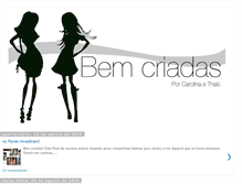 Tablet Screenshot of bemcriadas2.blogspot.com
