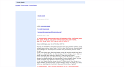Desktop Screenshot of googlereadertips.blogspot.com