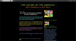 Desktop Screenshot of eastsomervilleartwalk.blogspot.com