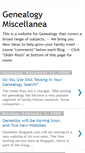 Mobile Screenshot of genemisc.blogspot.com