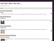 Tablet Screenshot of andnowhereyouare.blogspot.com