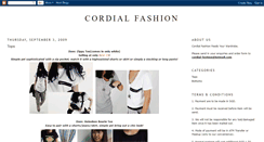 Desktop Screenshot of cordial-fashion.blogspot.com