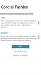 Mobile Screenshot of cordial-fashion.blogspot.com