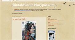 Desktop Screenshot of chintablossom.blogspot.com
