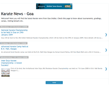 Tablet Screenshot of karatenews4u.blogspot.com