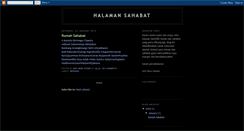 Desktop Screenshot of halamansahabat.blogspot.com