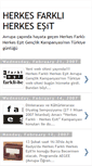 Mobile Screenshot of herkesfarkliherkesesit.blogspot.com