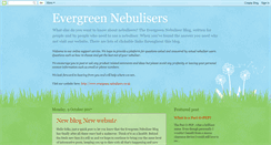 Desktop Screenshot of evergreennebulisers.blogspot.com