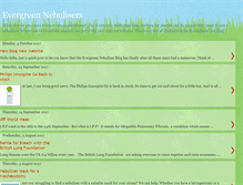 Tablet Screenshot of evergreennebulisers.blogspot.com