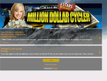 Tablet Screenshot of milliondollarscycler.blogspot.com