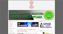 Desktop Screenshot of bem-stkipptk.blogspot.com