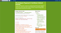 Desktop Screenshot of caribbeanculturaljourney.blogspot.com