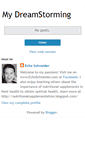Mobile Screenshot of mydreamstorming.blogspot.com