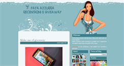 Desktop Screenshot of fata-azzurra.blogspot.com
