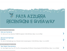 Tablet Screenshot of fata-azzurra.blogspot.com