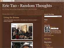 Tablet Screenshot of ericytao.blogspot.com