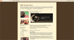Desktop Screenshot of bbcsouthafrica.blogspot.com