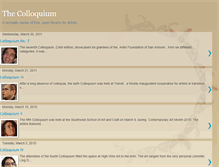 Tablet Screenshot of colloquiumsa.blogspot.com