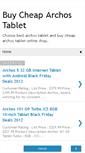 Mobile Screenshot of buy-cheap-archos-tablet.blogspot.com