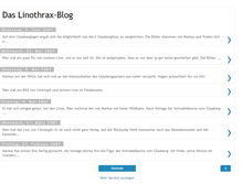 Tablet Screenshot of linothorax.blogspot.com