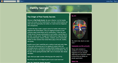 Desktop Screenshot of postfamilysecrets.blogspot.com