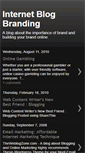 Mobile Screenshot of internet-blog-branding.blogspot.com