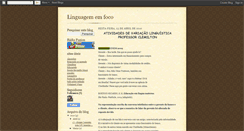 Desktop Screenshot of clemilton-linguagememfoco.blogspot.com