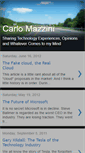 Mobile Screenshot of carlomazzini.blogspot.com