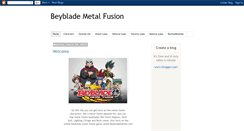 Desktop Screenshot of beyblademetalfusiontoys.blogspot.com