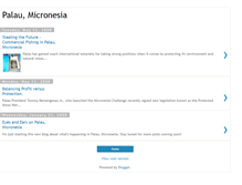 Tablet Screenshot of palau-micronesia.blogspot.com
