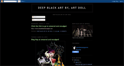 Desktop Screenshot of deepblackartbyartdoll.blogspot.com