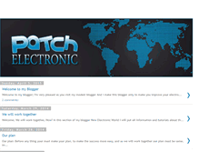 Tablet Screenshot of electronic-patch.blogspot.com