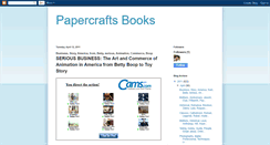 Desktop Screenshot of papercrafts-books.blogspot.com