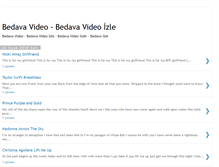 Tablet Screenshot of bedavavideoizleyelim.blogspot.com