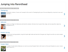 Tablet Screenshot of parenthoodjumping.blogspot.com