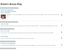 Tablet Screenshot of brookesbeautyblog.blogspot.com