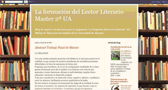 Desktop Screenshot of lectorliterariomasterua.blogspot.com