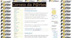 Desktop Screenshot of correiodapartes.blogspot.com