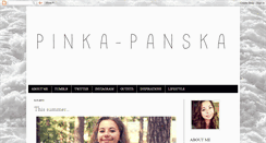 Desktop Screenshot of pinka-panska.blogspot.com