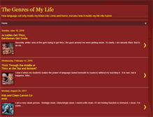 Tablet Screenshot of genresofmylife.blogspot.com