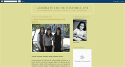 Desktop Screenshot of laboratorio-historia8b.blogspot.com