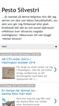 Mobile Screenshot of pestosilvestri.blogspot.com